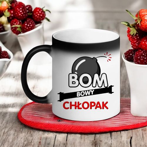 KUBEK MAGICZNY PREZENT NA DZIEŃ CHŁOPAKA DLA KOLEGI CHŁOPCA FACETA WZORY na Arena.pl