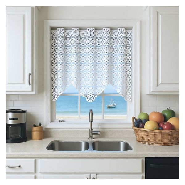 Firanka Alina wysokość 90 cm DomoweTekstylia | WN049A 090 zdjęcie 5