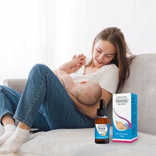 Mamalac KROPLE Z LAKTAZĄ DLA NIEMOWLĄT NA KOLKĘ zdjęcie 8