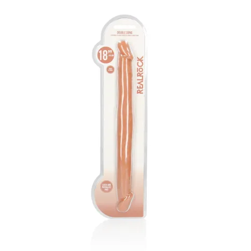 realrock model double flex 46 cm - podwojna anatomiczna forma tpe na Arena.pl