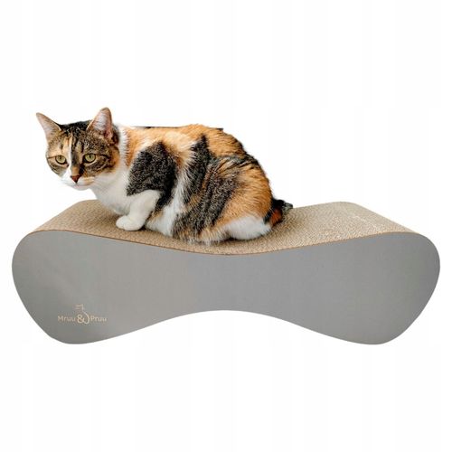 Drapak dla kota MIMI | szary łupek | 70x23x24 cm | MruuPruu na Arena.pl