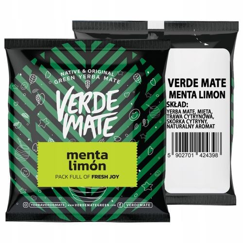 Yerba VERDE MATE Menta Limon 50g próbka na Arena.pl
