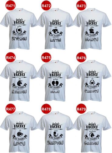 KOSZULKI t-shirt WIECZÓR KAWALERSKI z imieniem na Arena.pl