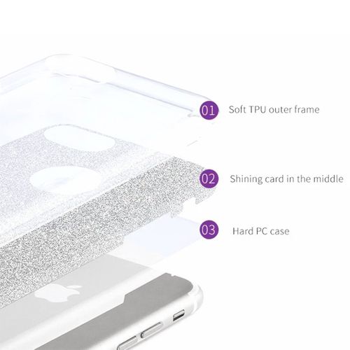 Shining Case iPhone 11 PRO Srebrny na Arena.pl