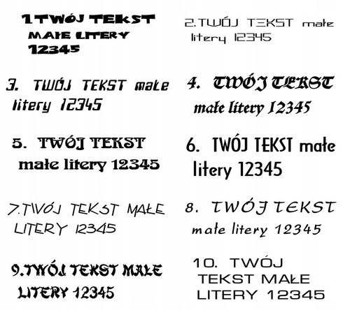 KOSZULKA Z WŁASNYM NADRUKIEM NAPIS LOGO TEKST 4XL na Arena.pl