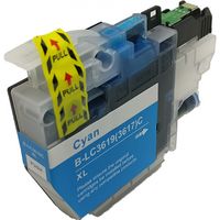 Zamiennik tuszu LC3619XLC Niebieski Wydajny