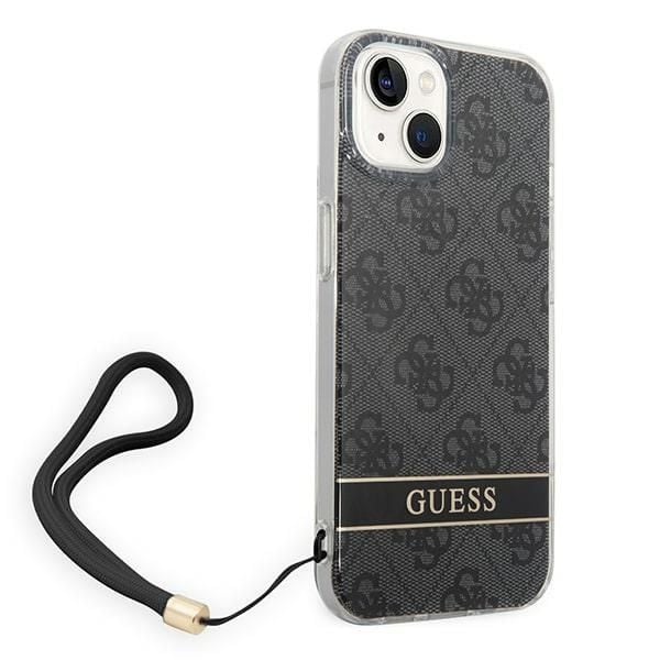 Etui Guess do iPhone 15 Plus, iPhone 14 Plus, Czarny zdjęcie 2