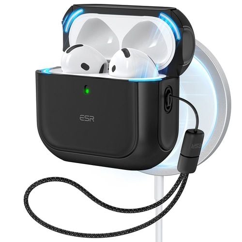 etui airpods 4 orbit hybrid (czarne) na Arena.pl