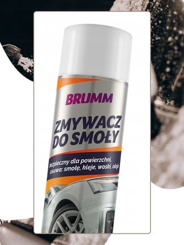 ZMYWACZ DO SMOŁY KLEJU WOSKU OLEJU BRUMM SPRAY 400 ml na Arena.pl