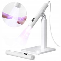 Latarka do paznokci Lampa UV/LED do form górnych mini statyw 3W USB Biała