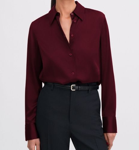 Koszula FLIPPA K Silk burgund R44 na Arena.pl