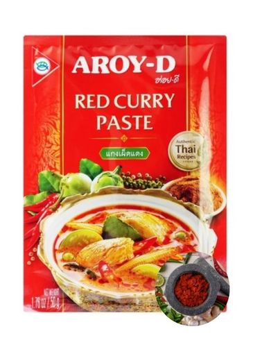 Pasta curry czerwona red przyprawa marynata paste aroy-d 50g na Arena.pl