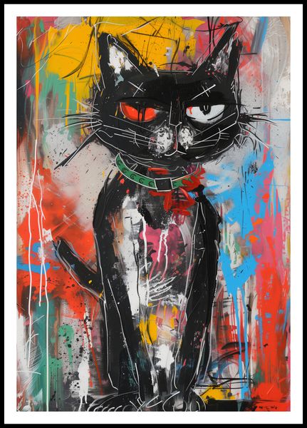 Plakat 68x98cm Gburowaty Kiciak zdjęcie 3