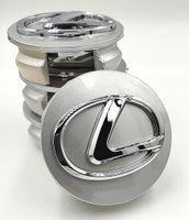 LEXUS DEKIELKI na felgi zaślepki felg KAPSLE kołpaczki 62mm 4 szt 62/56mm