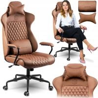 Fotel biurowy obrotowy krzesło biurowe nowoczesne skórzane Sofotel