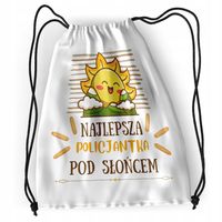 Plecak Policjantki Sportowy Szkolny Worek Torba Z Nadrukiem Ze Zdjęciem