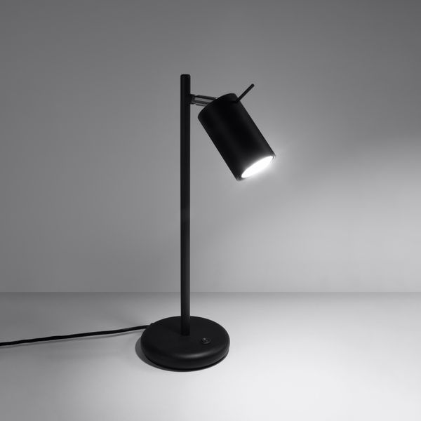 Lampa biurkowa RING czarna zdjęcie 3
