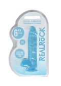 Realistic Dildo With Balls - 6""""/ 15 Cm