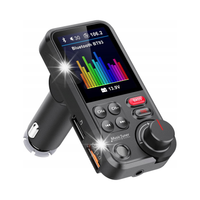 TRANSMITER SAMOCHODOWY FM BLUETOOTH 5.0 ŁADOWANIE QC 3.0 SD AKAI FMT-93BT