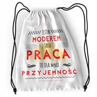 Plecak Dla Modera Sportowy Szkolny Worek Torba Z Nadrukiem Ze Zdjęciem