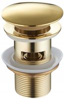 MEXEN KOREK UMYWALKOWY KLIK-KLAK ZŁOTY MOSIĘŻNY