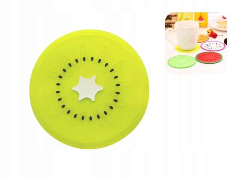 Podkładka silikonowa pod kubek na stół KIWI zdjęcie 1