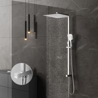 System prysznicowy KOMIRO kwadratowy 30x30 cm z deszczownicą (z defektem)