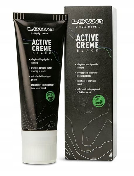 LOWA Impregnat do Skóry ACTIVE CREME Black 75ml zdjęcie 1