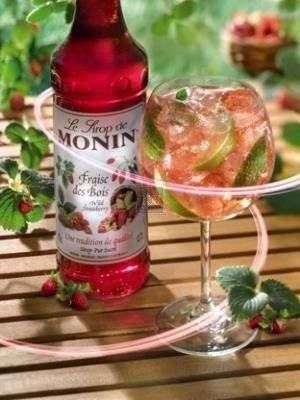 Syrop smakowy MONIN WILD STRAWBERRY poziomka 700ml na Arena.pl