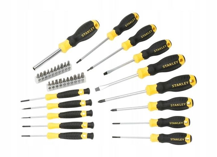 MEGA ZESTAWY WKĘTAKÓW STANLEY 34 ELEMNTY zdjęcie 2