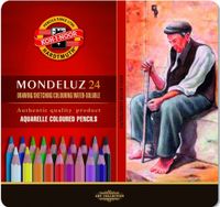kredki mondeluz 3724 24 kol.opak. metal.6084