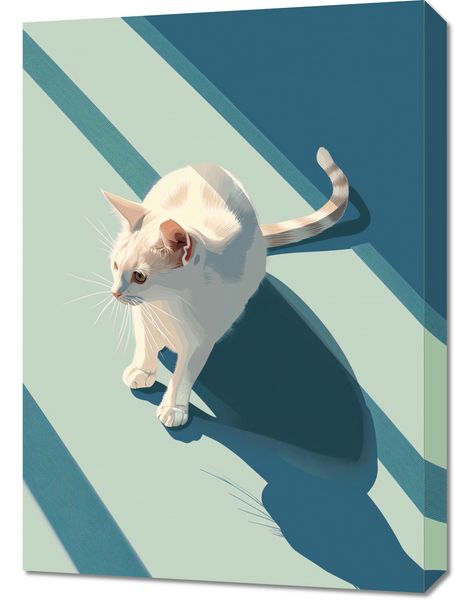 Obraz 50x70cm Kocia Persona zdjęcie 1