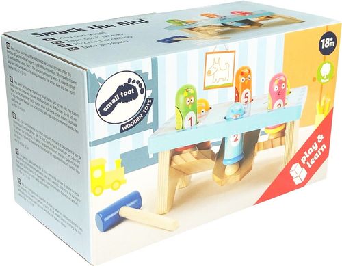 WBIJANKA ŁAWECZKA wbijak przebijak PTASZKI drewno na Arena.pl