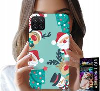 ETUI DO SAMSUNG GALAXY A22 5G - MIKOŁAJ, RENIFER BAŁWAN ŚWIĄTECZNE WZORY