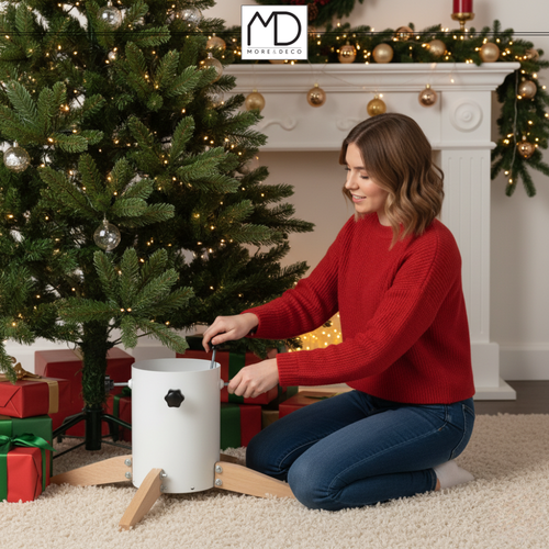 Stojak choinkowy podstawka pod choinkę osłonka pień stabilny na wodę loft na Arena.pl