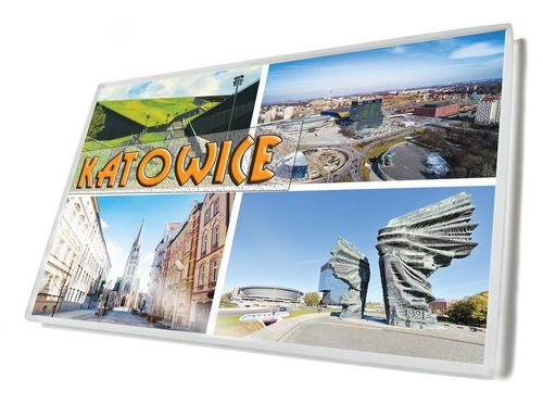 Katowice - magnes szklany na Arena.pl