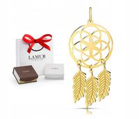 ZŁOTA ZAWIESZKA 585 ŁAPACZ SNÓW PREZENT + GRATISY