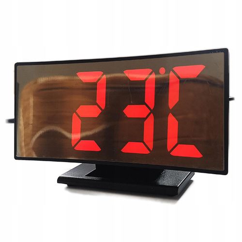 BUDZIK ELEKTRONICZNY ZEGAR SIECIOWY MIRROR BIG na Arena.pl