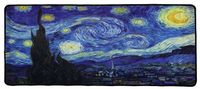 VAN GOGH GWIAŹDZISTA NOC PODKŁADKA POD MYSZ DUŻA gamingowa 120x60 1200x600