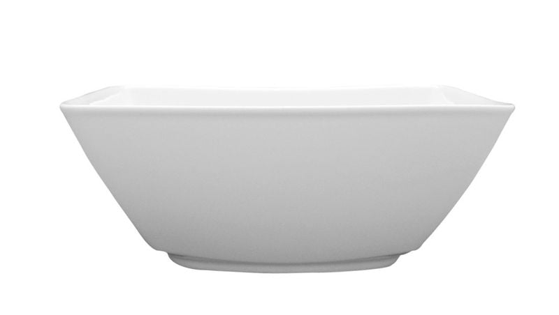 SALATERKA PORCELANOWA KWADRATOWA LUBIANA VICTORIA BIAŁA 23 CM zdjęcie 1