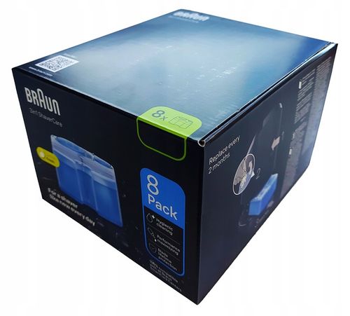 Wkład Płyn Golarek Braun CCR 8 Clean & Renew 8 sztuk na Arena.pl