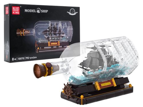 Zestaw Klocków Statek Piracki W Butelce 822El. na Arena.pl