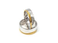 Złote Obrączki Ślubne 585 model FA20 DUŻY WYBÓR