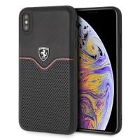 Etui Ferrari do iPhone XS Max, Czarny