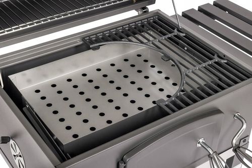 Grill Węglowy Activa Mastercook Angular Ruszt Żeliwny 57,5 x 42,0 cm na Arena.pl