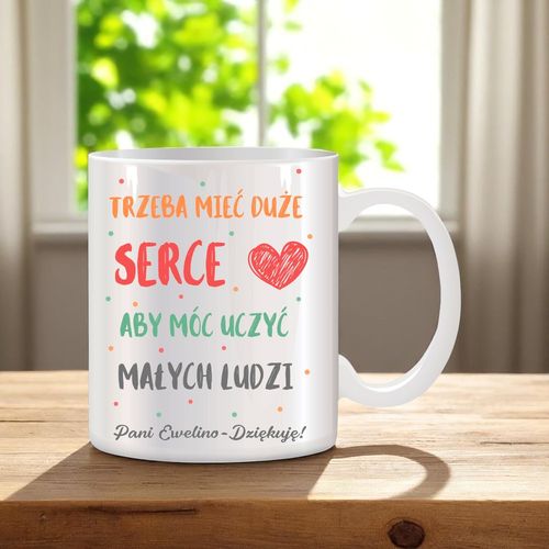 KUBEK Z IMIENIEM PREZENT NA DZIEŃ NAUCZYCIELA WYCHOWAWCY PRZEDSZKOLANKI na Arena.pl