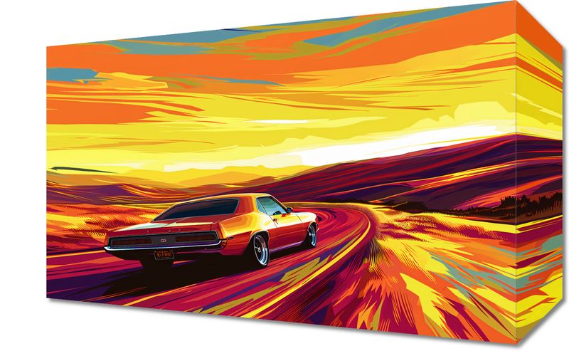 Obraz 30x20cm Pędź Przed Siebie zdjęcie 1