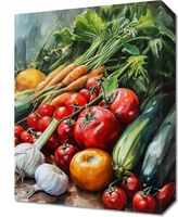 Obraz 30x40cm Bogactwo Ogrodowych Zbiorów