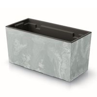 Skrzynka doniczka balkonowa wkład 39x19 cm beton