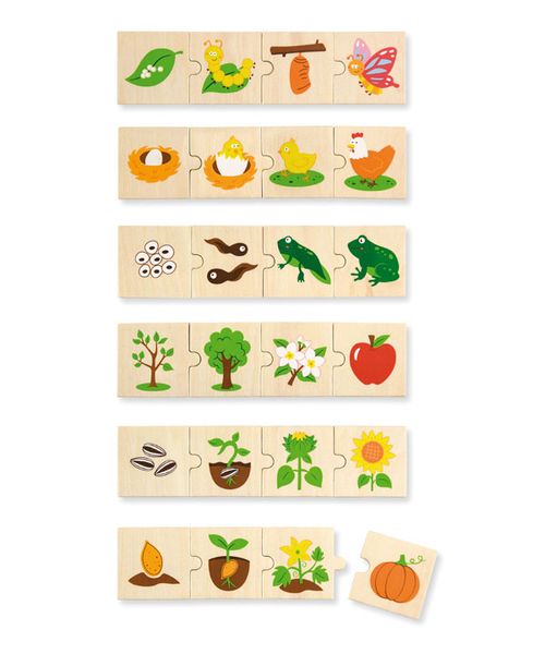 VIGA Rosnacy Zestaw Puzzli zdjęcie 2